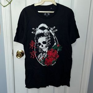 Riot Society Men Black Short Sleeve Shirt Sz Small NWOT